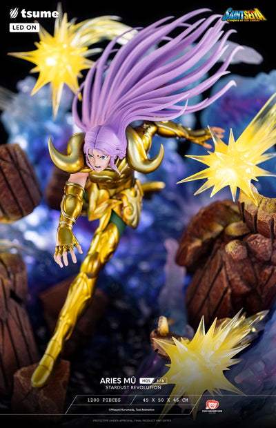 Saint Seiya - Aries Mu - Stardust Revolution HQS 1/6 Scale Statue