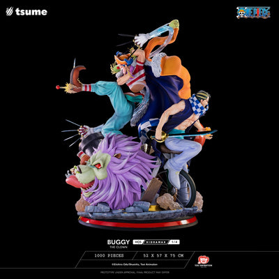 One Piece - Buggy the Clown HQS Dioramax 1/4 Scale Statue