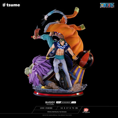 One Piece - Buggy the Clown HQS Dioramax 1/4 Scale Statue