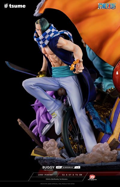 One Piece - Buggy the Clown HQS Dioramax 1/4 Scale Statue