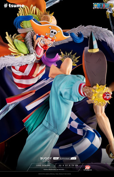 One Piece - Buggy the Clown HQS Dioramax 1/4 Scale Statue