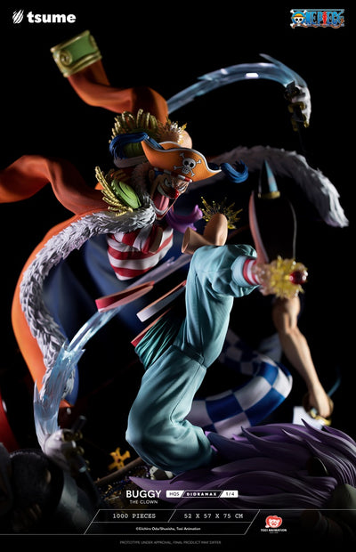 One Piece - Buggy the Clown HQS Dioramax 1/4 Scale Statue