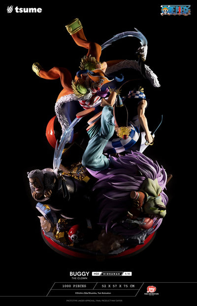 One Piece - Buggy the Clown HQS Dioramax 1/4 Scale Statue