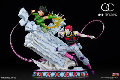 Gon VS Hisoka - Battle at the Heavens Arena