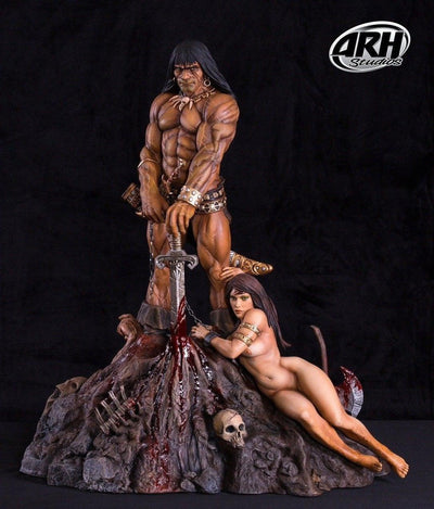 Frazetta Barbarian 1/4 Scale Statue EXCLUSIVE by ARH Studios