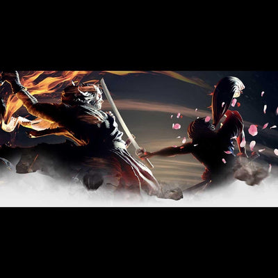 RUROUNI KENSHIN - KENSHIN VS SHISHIO Statue