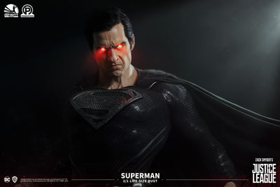 Zack Synder's Justice League Superman (Henry Cavill) Life-Size Bust - SECRET