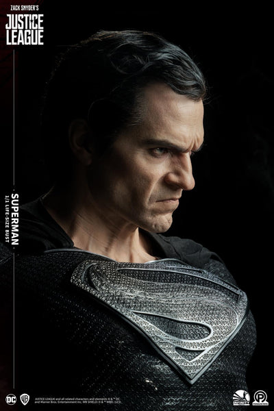 Zack Synder's Justice League Superman (Henry Cavill) Life-Size Bust - SECRET