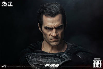 Zack Synder's Justice League Superman (Henry Cavill) Life-Size Bust - SECRET