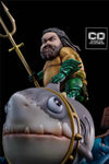 Chubby Aquaman Statue CO Signature