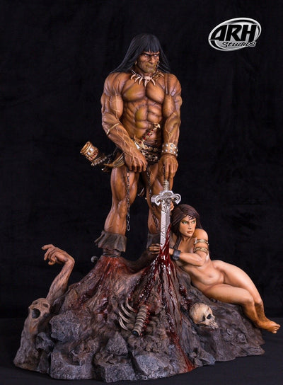 Frazetta Barbarian 1/4 Scale Statue EXCLUSIVE by ARH Studios