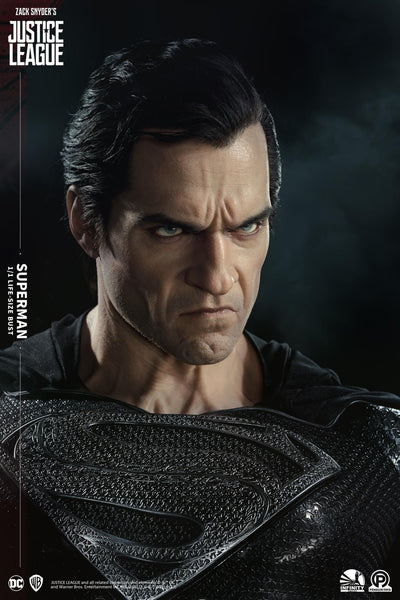 Zack Synder's Justice League Superman (Henry Cavill) Life-Size Bust - SECRET
