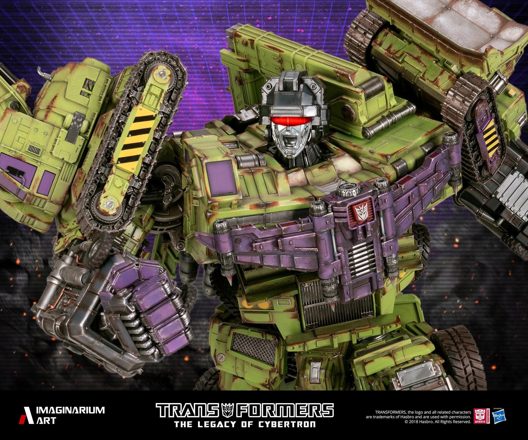 Devastator Transformers Tank