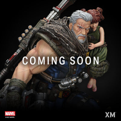 Cable with Hope (X-Force Series) 1/4 Scale Statue