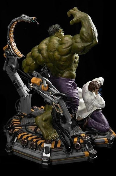 HULK TRANSFORMATION 1/4 Scale Statue