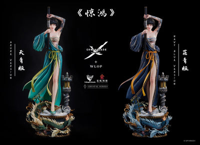 Ghostblade - Jade Azure Green 1/4 Scale Statue
