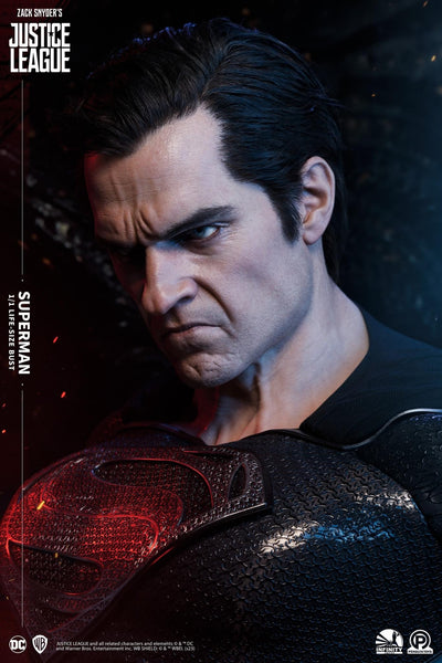Zack Synder's Justice League Superman (Henry Cavill) Life-Size Bust - SECRET