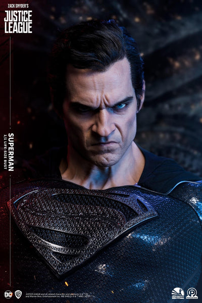 Zack Synder's Justice League Superman (Henry Cavill) Life-Size Bust - SECRET