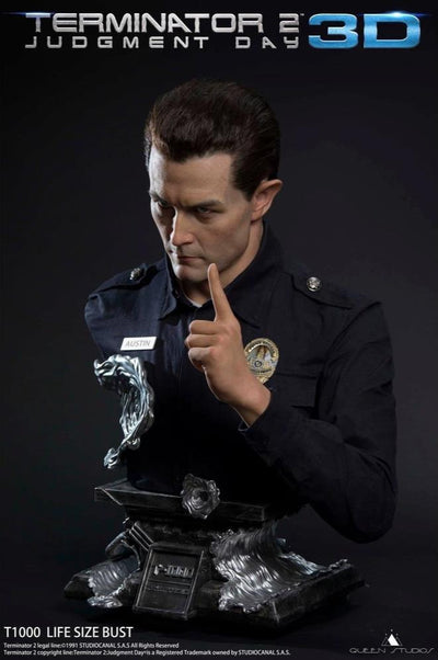 Terminator 2: Judgement Day T-1000 Life Size Bust