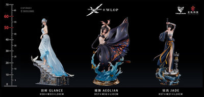 Ghostblade - Jade Azure Green 1/4 Scale Statue