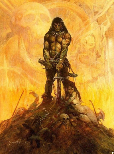 Frazetta Barbarian 1/4 Scale Statue EXCLUSIVE by ARH Studios