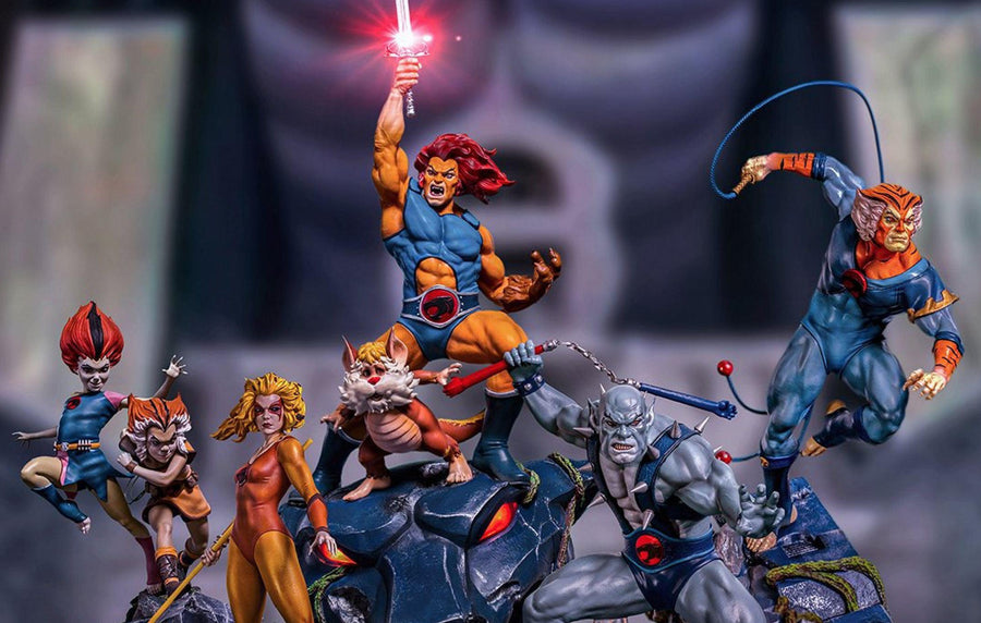 Thundercats Full Set BDS Art Scale Statues Dio