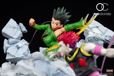 Gon VS Hisoka - Battle at the Heavens Arena