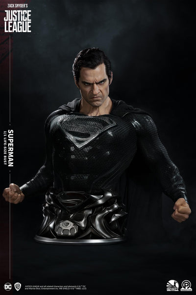 Zack Synder's Justice League Superman (Henry Cavill) Life-Size Bust - SECRET
