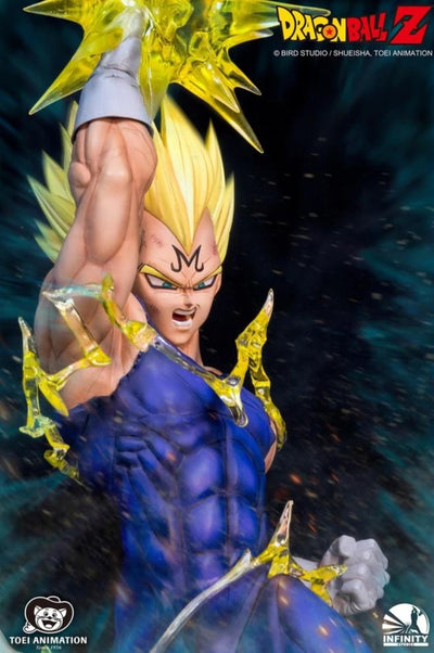 Dragon Ball Z: SS2 Goku Vs Majin Vegeta Statue