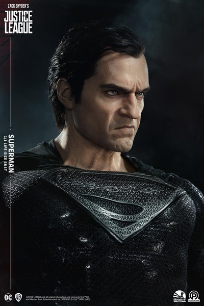Zack Synder's Justice League Superman (Henry Cavill) Life-Size Bust - SECRET