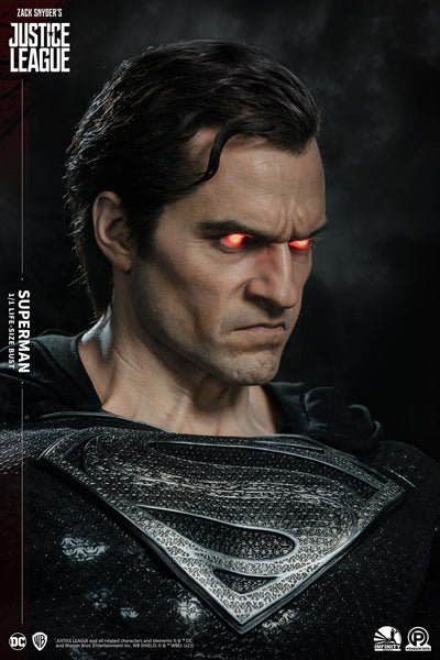 Zack Synder's Justice League Superman (Henry Cavill) Life-Size Bust - SECRET