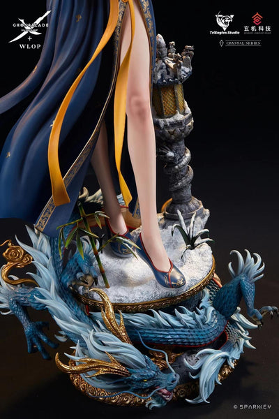 Ghostblade - Jade NAVY BLUE 1/4 Scale Statue