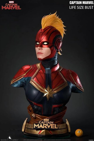 Captain Marvel 1:1 Scale Lifesize Bust