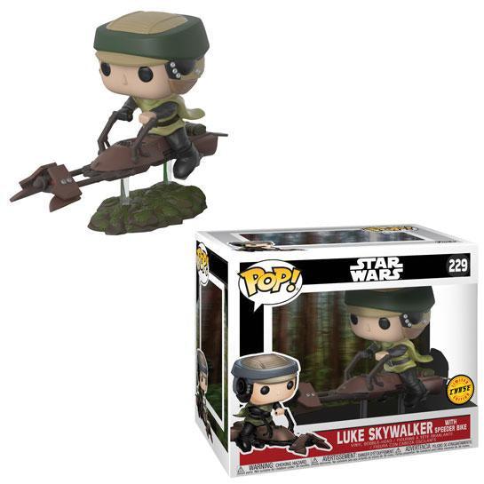 Pop! Deluxe: LUKE on Speeder Bike CHASE VARIANT by FUNKO