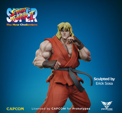 Street Fighter 2: Ken Masters 1/4 Scale Statue