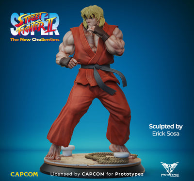 Street Fighter 2: Ken Masters 1/4 Scale Statue