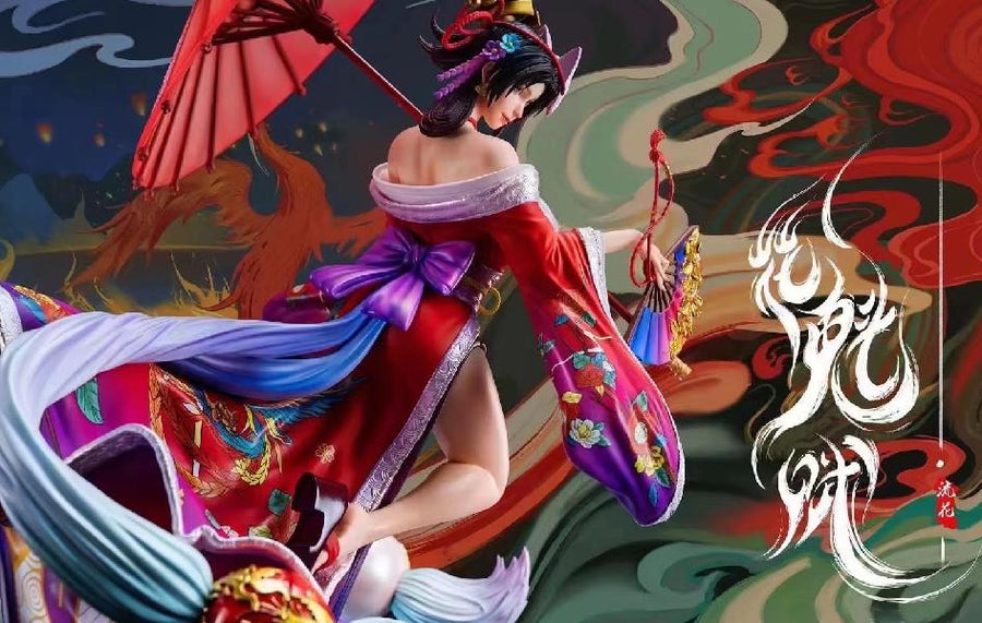 Queen & Follower - Oiran Statue