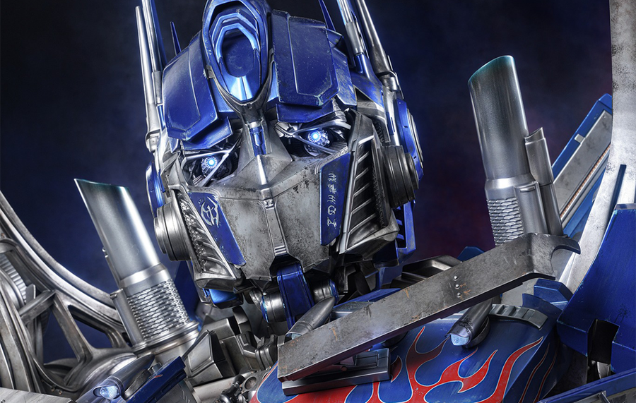Optimus Prime Human-Size Bust