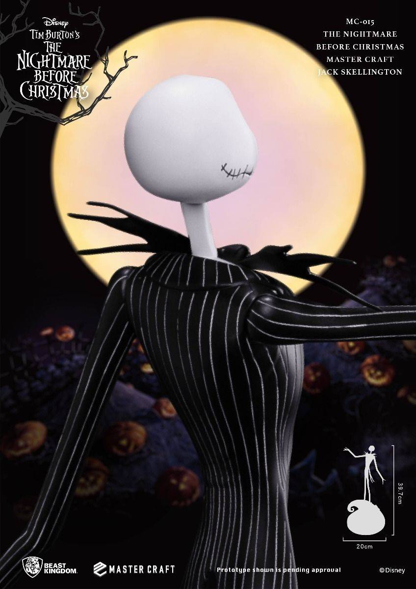 The Nightmare Before Christmas - Jack Skellington Master Craft Statue