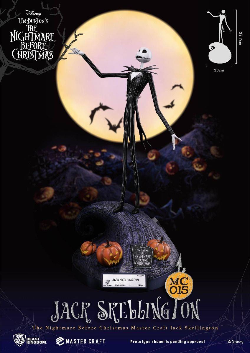 The Nightmare Before Christmas - Jack Skellington Master Craft Statue