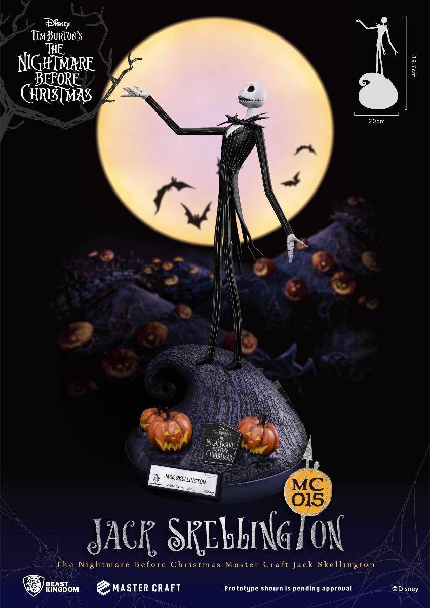 The Nightmare Before Christmas - Jack Skellington Master Craft Statue