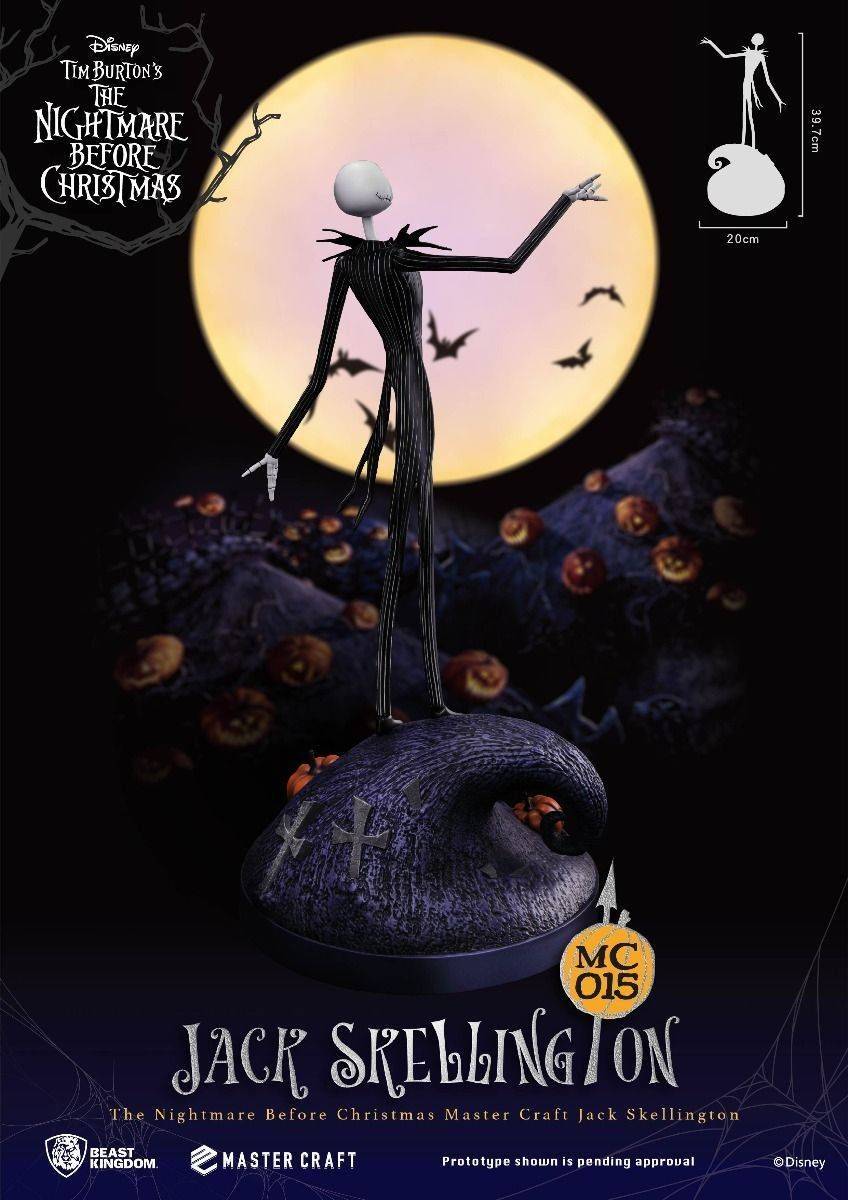 The Nightmare Before Christmas - Jack Skellington Master Craft Statue