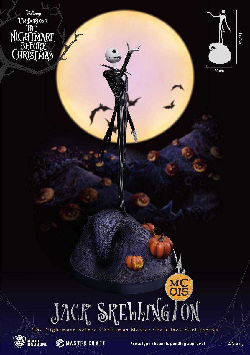 The Nightmare Before Christmas - Jack Skellington Master Craft Statue