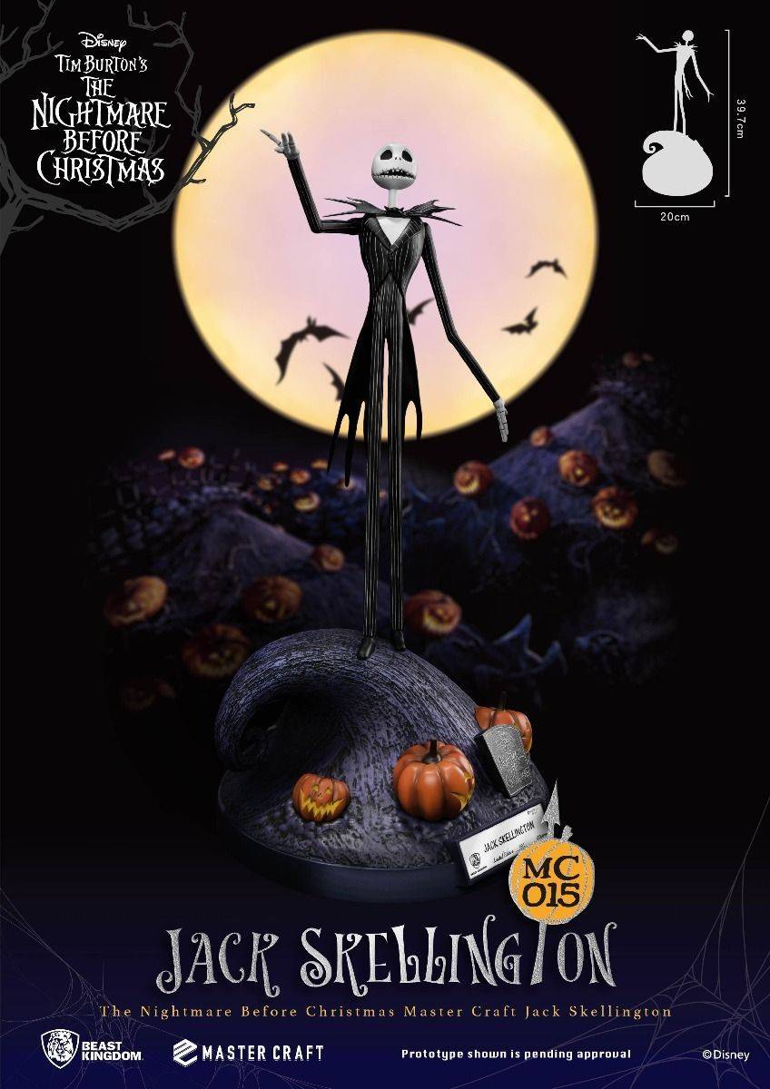The Nightmare Before Christmas - Jack Skellington Master Craft Statue