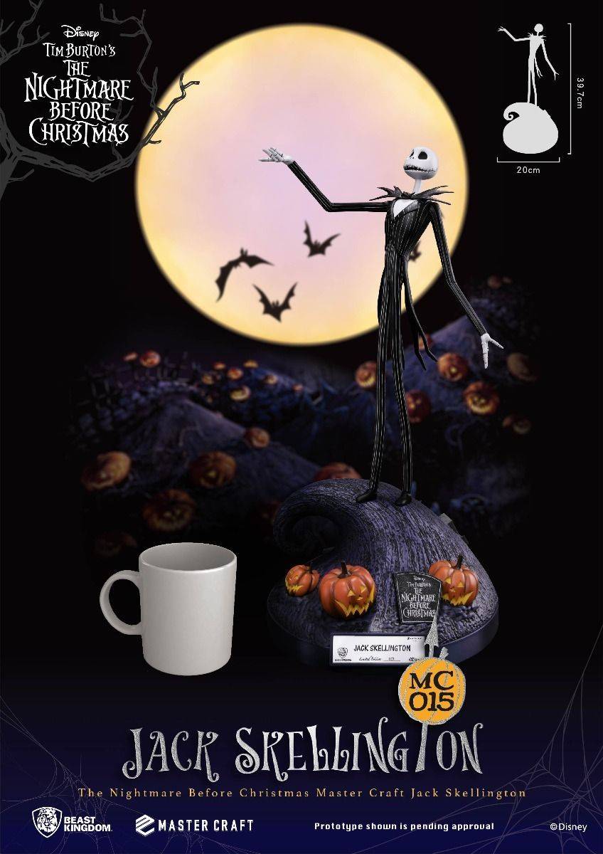 The Nightmare Before Christmas - Jack Skellington Master Craft Statue