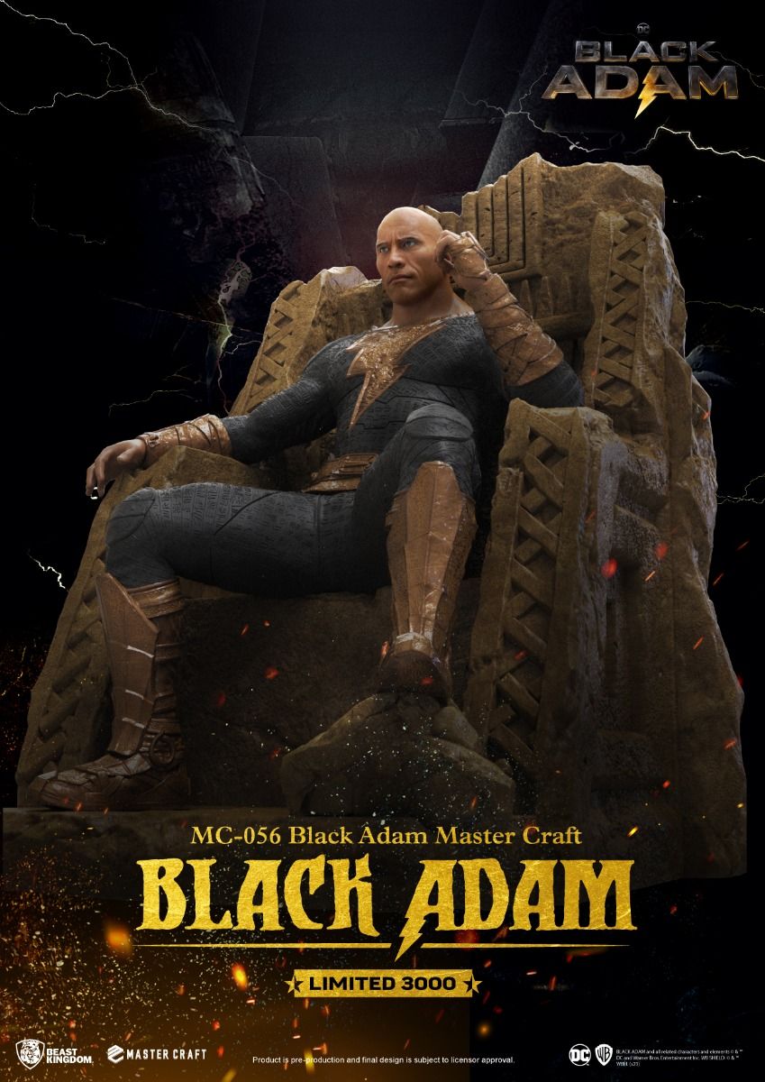 Black Adam Master Craft Statue