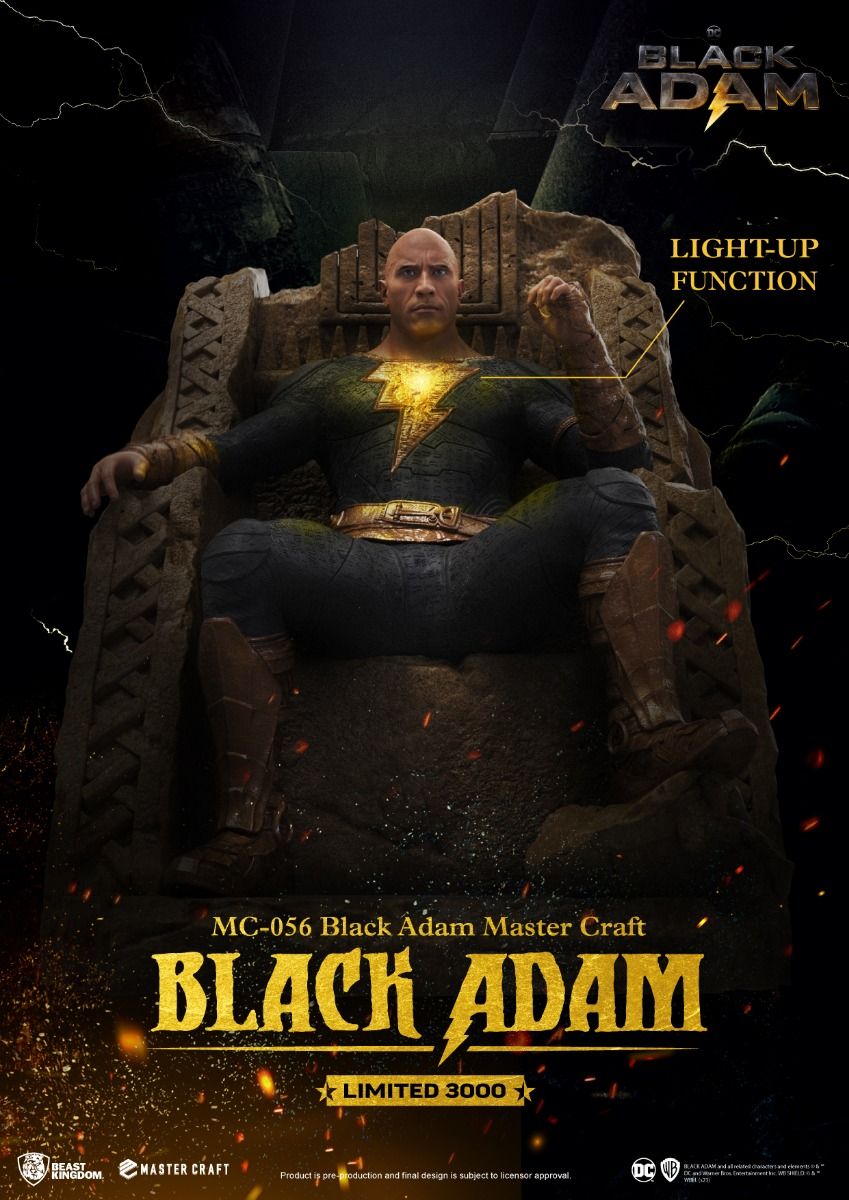 Black Adam Master Craft Statue