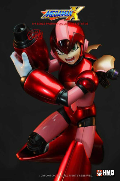 Megaman X 1/4 Scale Statue RED VARIANT