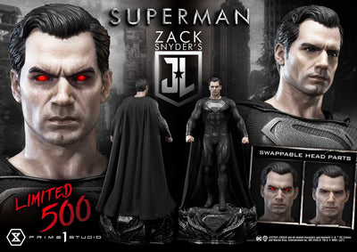 Justice League: Superman Black Suit Statue