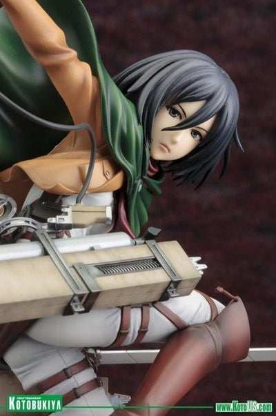 Shingeki no Kyojin (Attack On Titan) MIKASA ACKERMAN ArtFx J Statue Figure by Kotobukiya